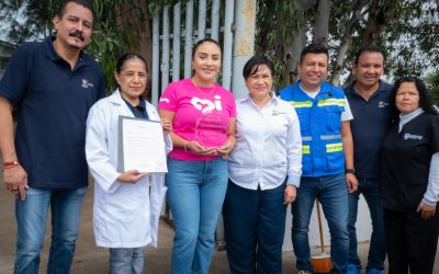 SESA y Municipio de Huimilpan impulsan la rehabilitación del Centro de Salud de Apapátaro