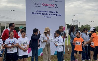 Realiza USEBEQ Competencia Estatal de Atletismo de Educación Especial