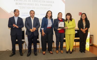 Encabeza Martha Soto entrega de apoyos del programa Contigo en la Escuela