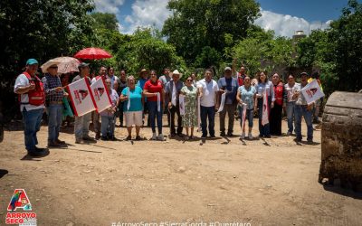 Con gestión de 1.6 millones de pesos, Fernando Sánchez Gil da arranque a obra en Mesa de Palo Blanco