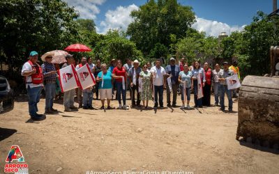 Con gestión de 1.6 millones de pesos, Fernando Sánchez Gil da arranque a obra en Mesa de Palo Blanco