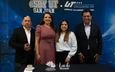 Yuni Benítez fortalece alianzas en favor de la educación de las y los jóvenes landenses