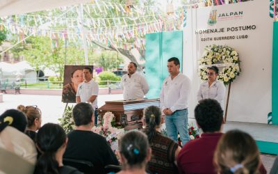 Con respeto y gratitud, el Gobierno Municipal rinde homenaje póstumo a Edith Guerrero Lugo