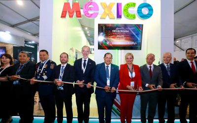 Querétaro presente en el Pabellón México de la Feria Aeroespacial de Farnborough