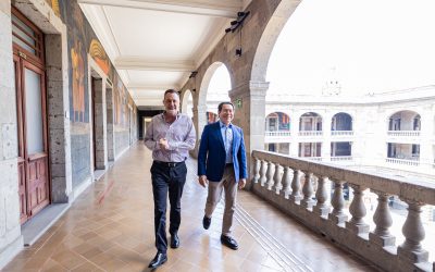 Revisan Gobernador y Secretario de Educación avances para proteger a las infancias en entornos digitales