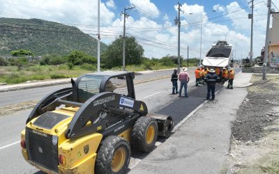 Interviene CEI vialidades del centro de San Juan del Río