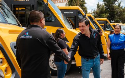 Rodrigo Monsalvo fortalece el Transporte Escolar Gratuito con inversión de más de 31 millones de pesos