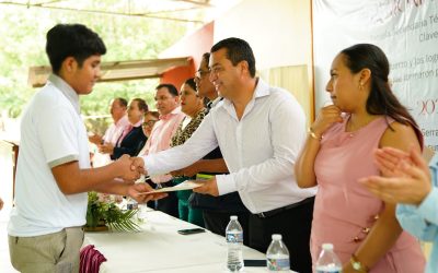 154 estudiantes culminan su educación secundaria en la Secundaria Técnica No. 3 «Moisés Sáenz Garza»