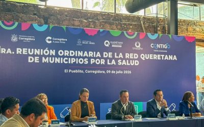Yuni Benítez participa en la primera reunión ordinaria de la red queretana de municipios por la salud 2026