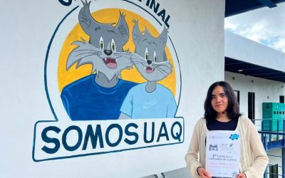 Gana estudiante UAQ tercer lugar en el certamen literario de cuento