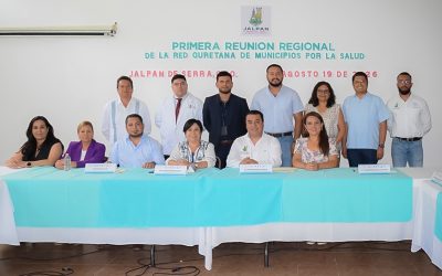 Refuerzan municipios y SESA acciones conjuntas en beneficio de las familias queretanas