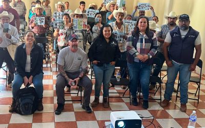 Pinal de Amoles fortalece la prevención del gusano barrenador en coordinación con CPA y SEDEA.