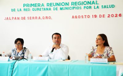 Como Coordinador Regional, Rubén Hernández encabeza reunión de Municipios por la Salud
