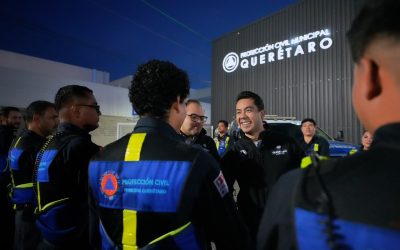 Realiza Felifer Macías recorrido por las instalaciones de la Coordinación Municipal de Protección Civil