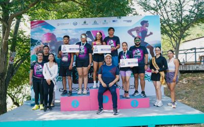 Gran participación en el Primer Acuatlón Jalpan 450