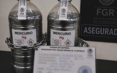 Detienen a uno y presentan denuncia por transporte de mercurio, en Pinal de Amoles, Querétaro