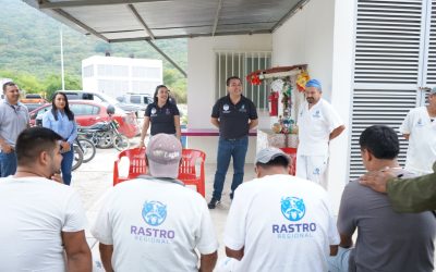 Reconocen labor del personal del Rastro Municipal y escuchan sus necesidades