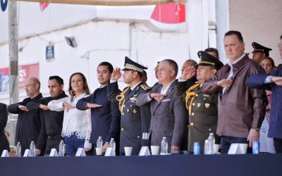 Felifer Macías, en el Desfile Cívico Militar por la Independencia de México