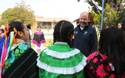 Entrega SEDIF rehabilitación del Aula Cocina en Amealco