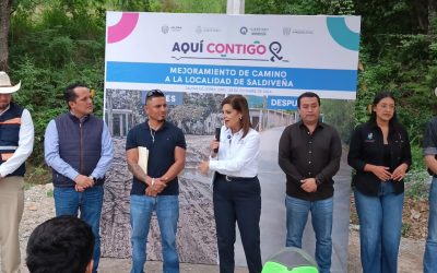Mejora CEI movilidad en La Saldiveña, en Jalpan