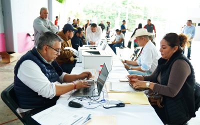 Fortalecen trabajo coordinado para la regularización de establecimientos comerciales en la Sierra Gorda