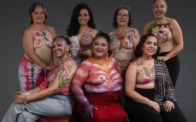 Honran estudiantes de Artes UAQ a sobrevivientes de cáncer de mama con exposición «Piel Viva»